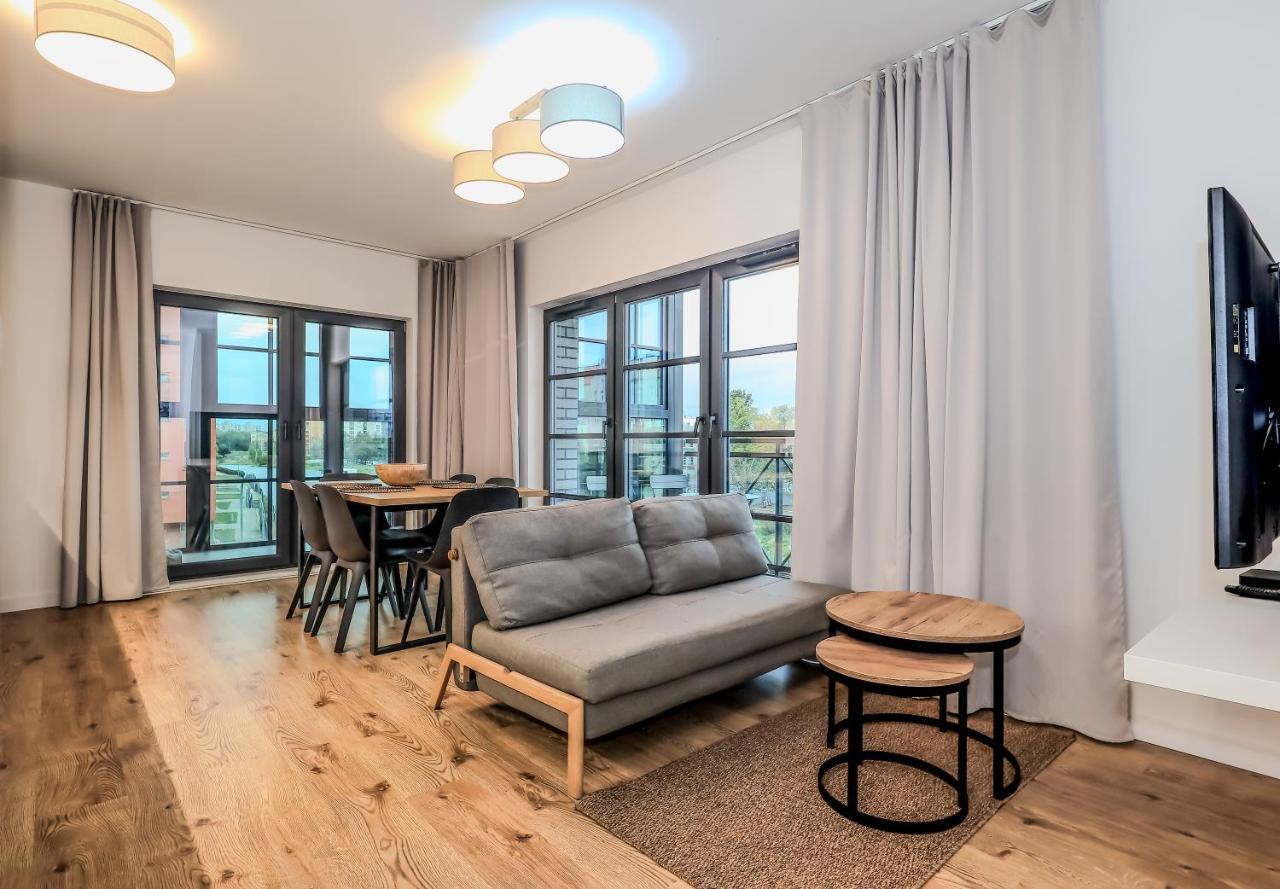 Platinium Dwie Motlawy River View Gdaňsk Exteriér fotografie